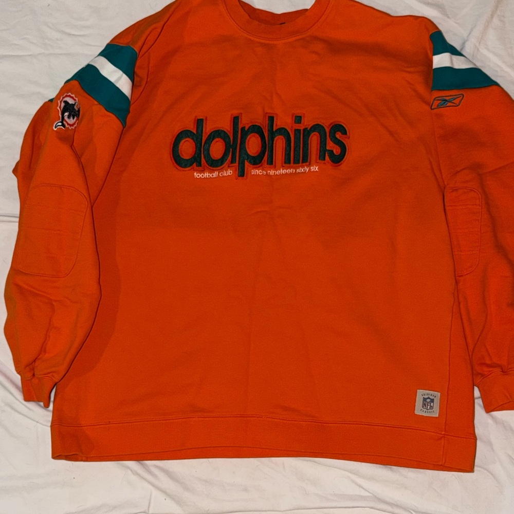 Vintage Dolphins Sweatshirt
